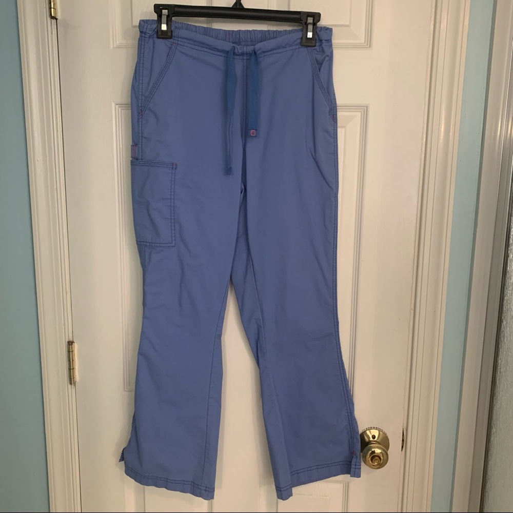 Wonderwink scrub bottoms ceil blue small petite
